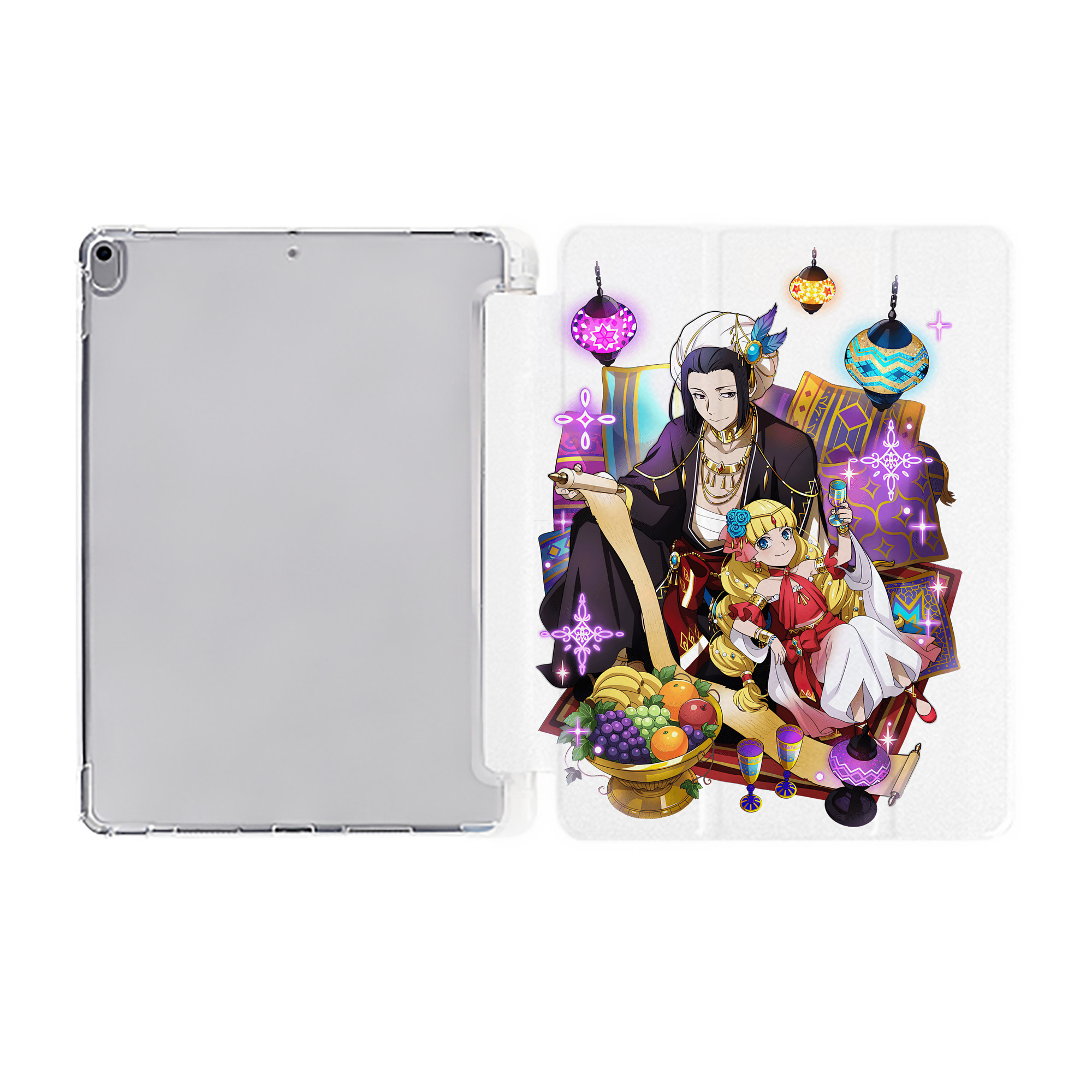 （画像用） 文豪ストレイドッグス Bungo Stray Dogs IPad ケース ペン収納付き 三つ折りスタンド PUレザー×シリコン 対応機種9.5/10.5/10.9インチ